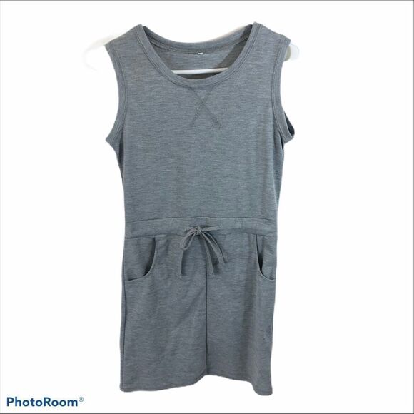 Ladies Casual Grey Sleeveless‎ Dress Unbranded Sm - Picture 2 of 7